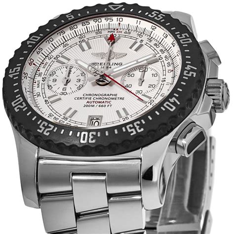 breitling skyracer raven a2736434|Breitling Skyracer Raven Silver Dial Men's Watch A2736434 F532.